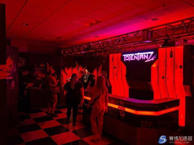 E3 2019:《赛博朋克2077》主题一片血红 游戏背景图贴地吸引