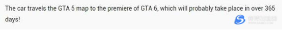 《GTA5》骨灰玩家做出惊人之举 直播开车直到《GTA6》发售为止