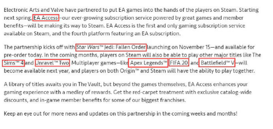 游戏加速器惊爆EA重回Steam商城 数款热销游戏陆续上架