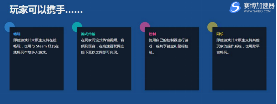 Steam加速器喜迎百款游戏促销 “远程同乐”功能同步上线 